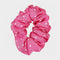 Polka Dot Scrunchie Fuschia/White