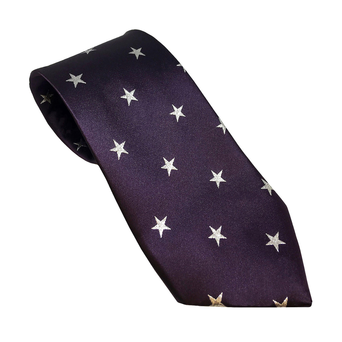 Childs Stars Show Tie Purple/Silver