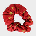 Childs Stars Show Scrunchie Red/Gold