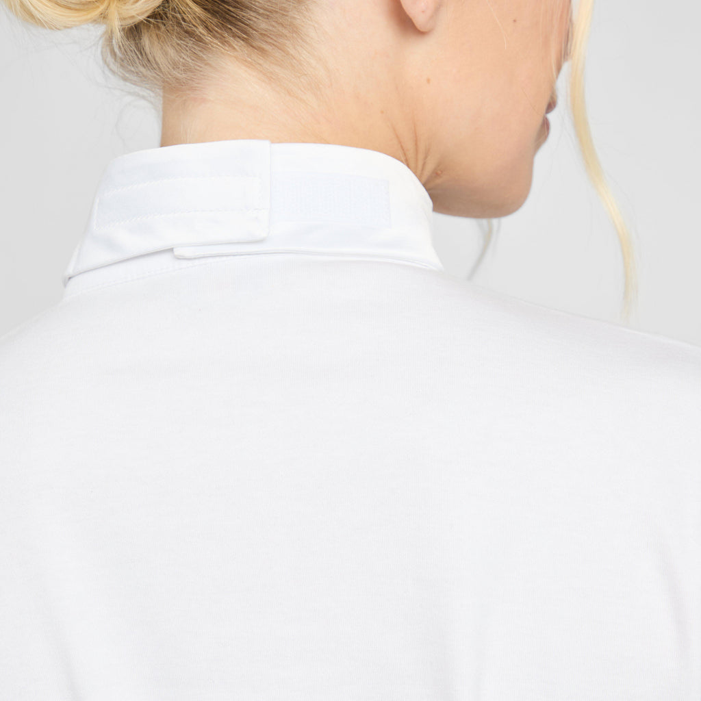 Thea Deluxe Ready Tied Stock White