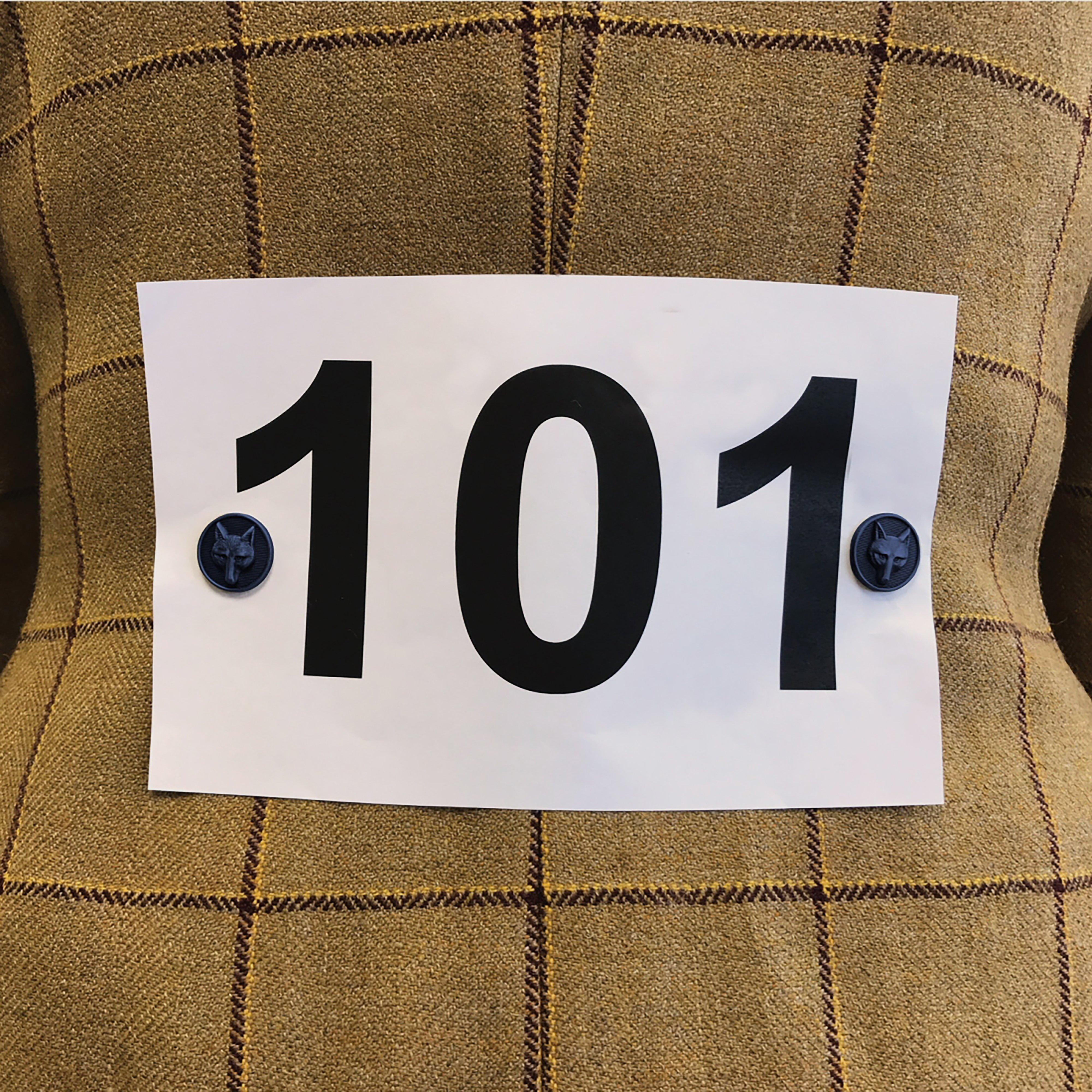 Foxhead Magnetic Competition Number Holders Navy