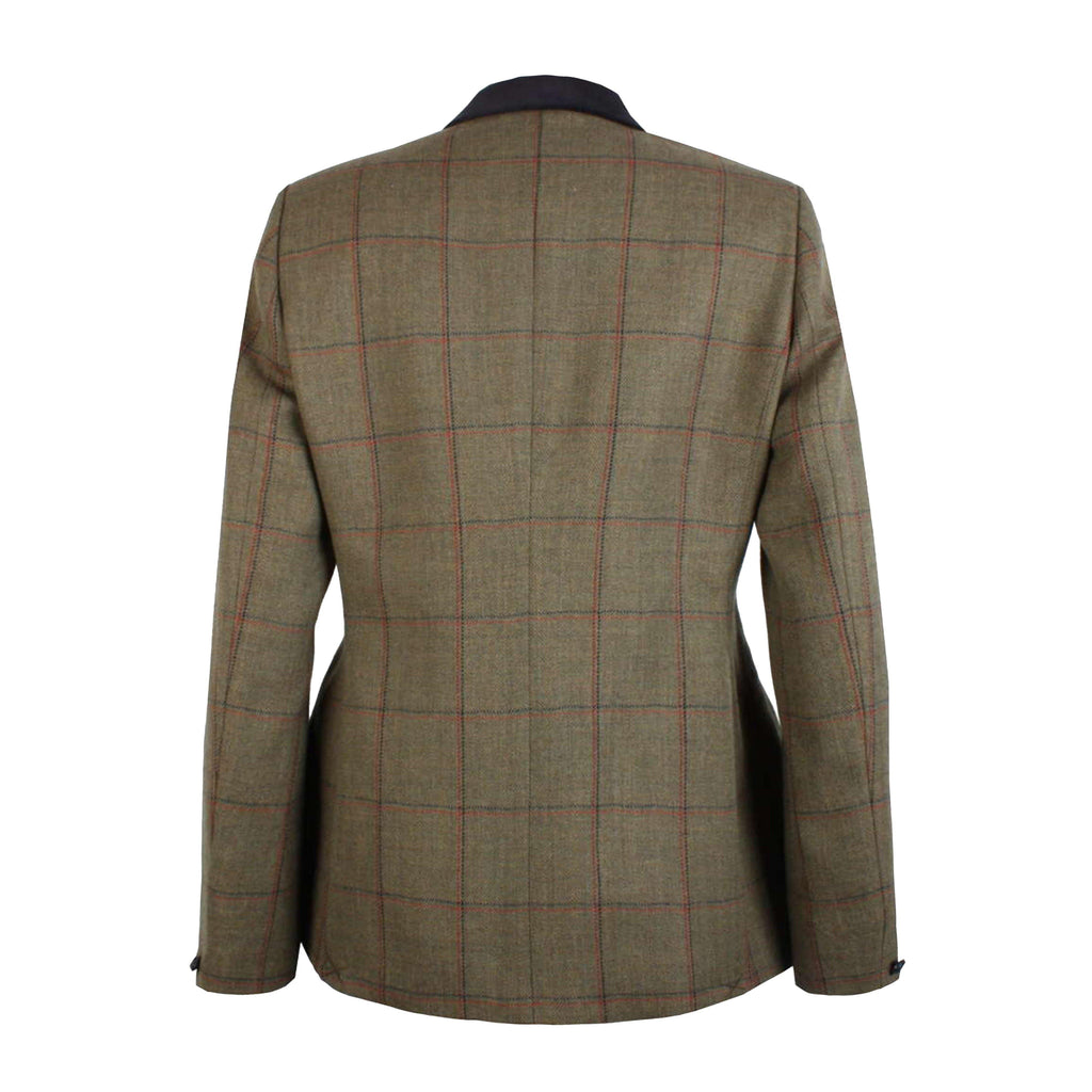 Launton Deluxe Tweed Riding Jacket Green