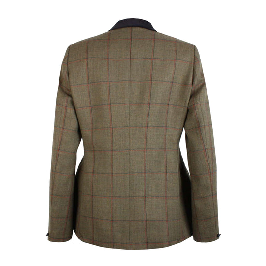 Launton Deluxe Tweed Riding Jacket Green