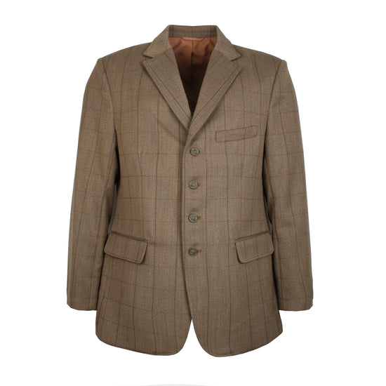 Mens Foxbury Tweed Riding Jacket Green