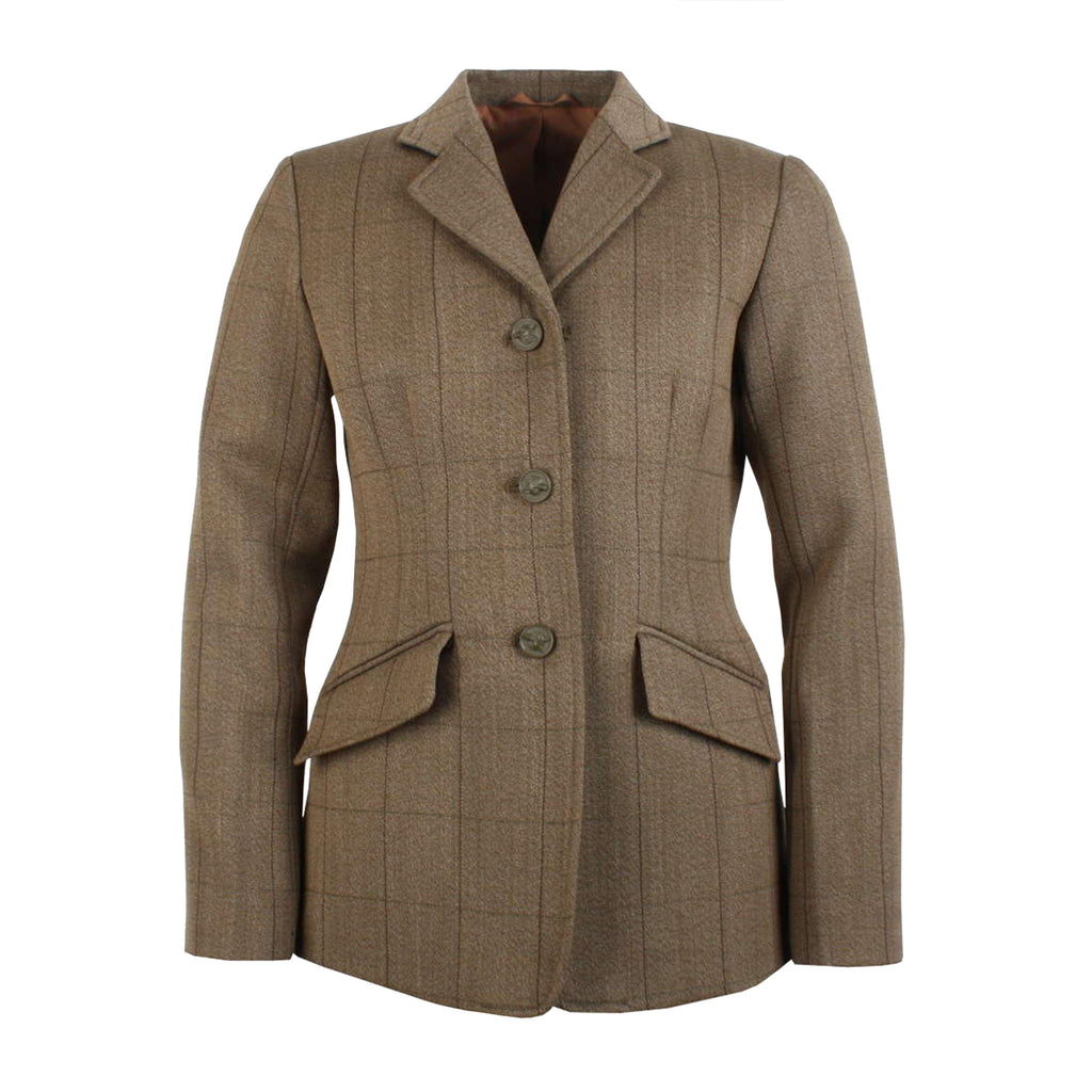 Junior Foxbury Tweed Riding Jacket Green
