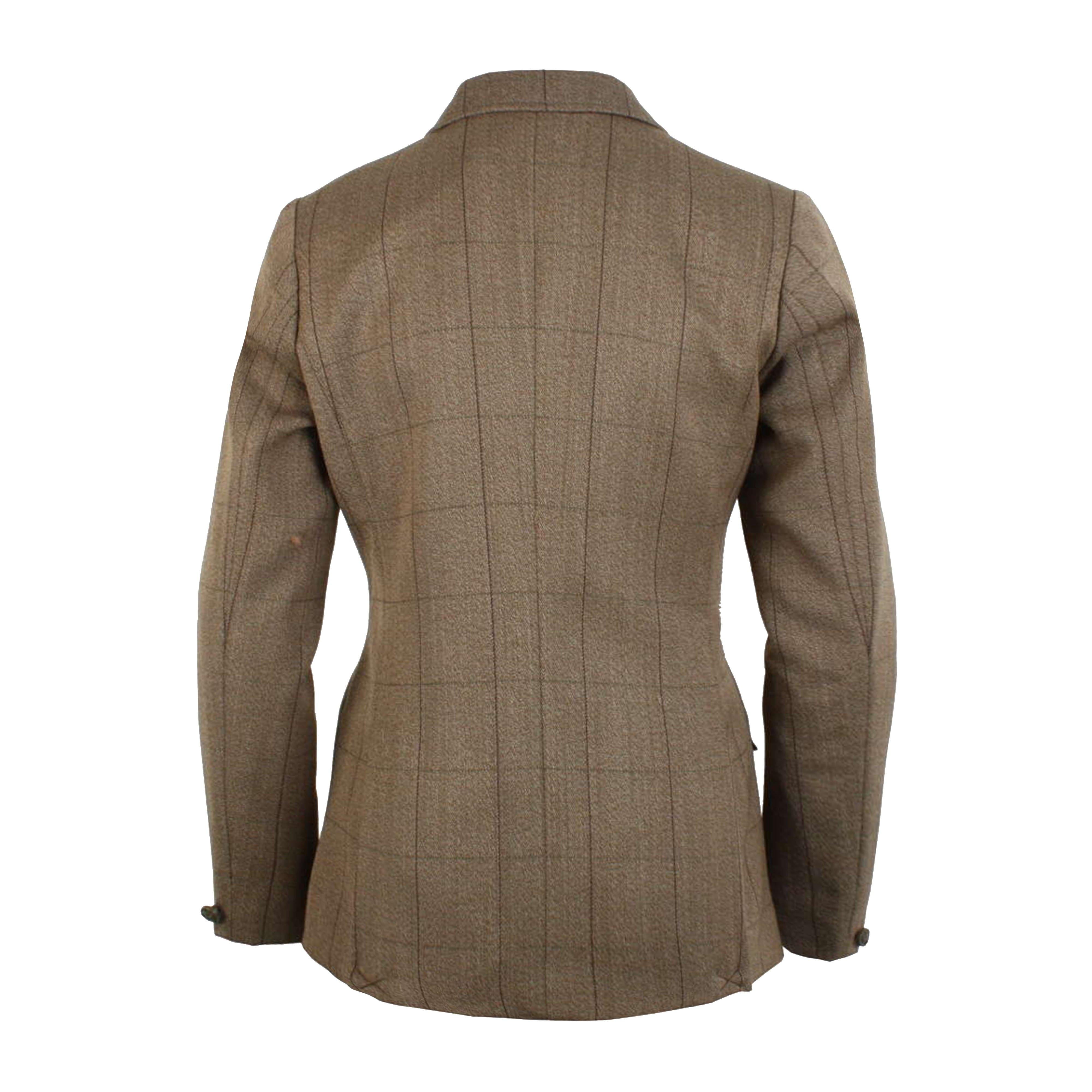 Junior Foxbury Tweed Riding Jacket Green