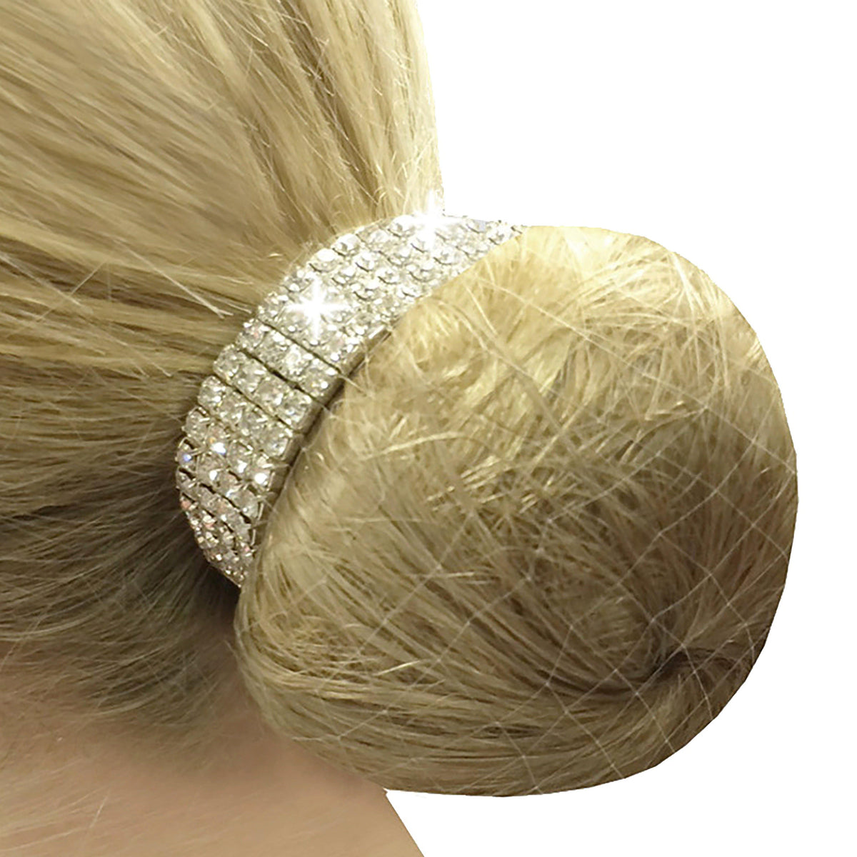 Crystal Bun Scrunchie Cyrstal