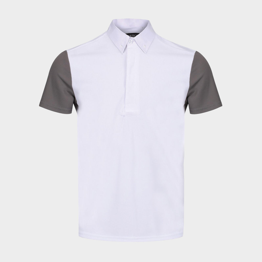 Mens Waffle Competition Shirt White