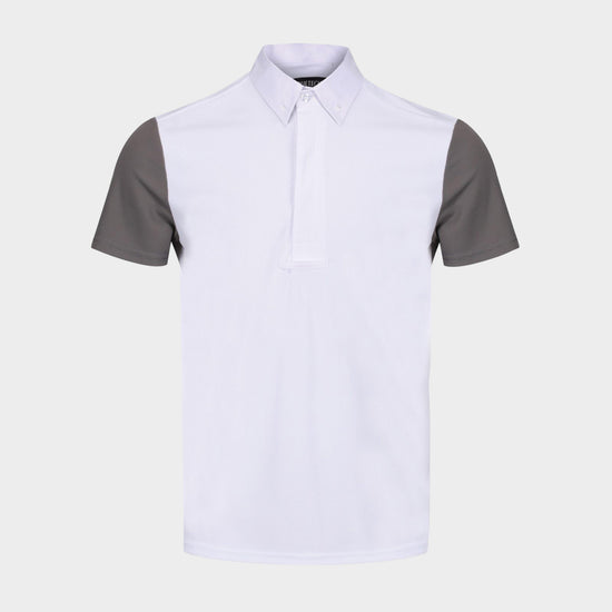 Mens Waffle Competition Shirt White