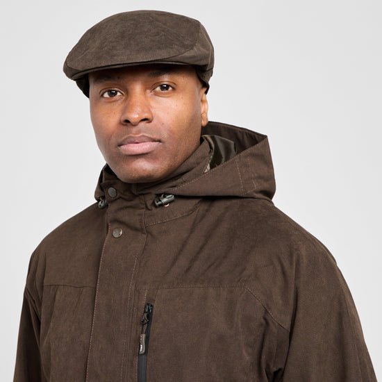 Mens Struther Waterproof Zip Jacket Dark Green