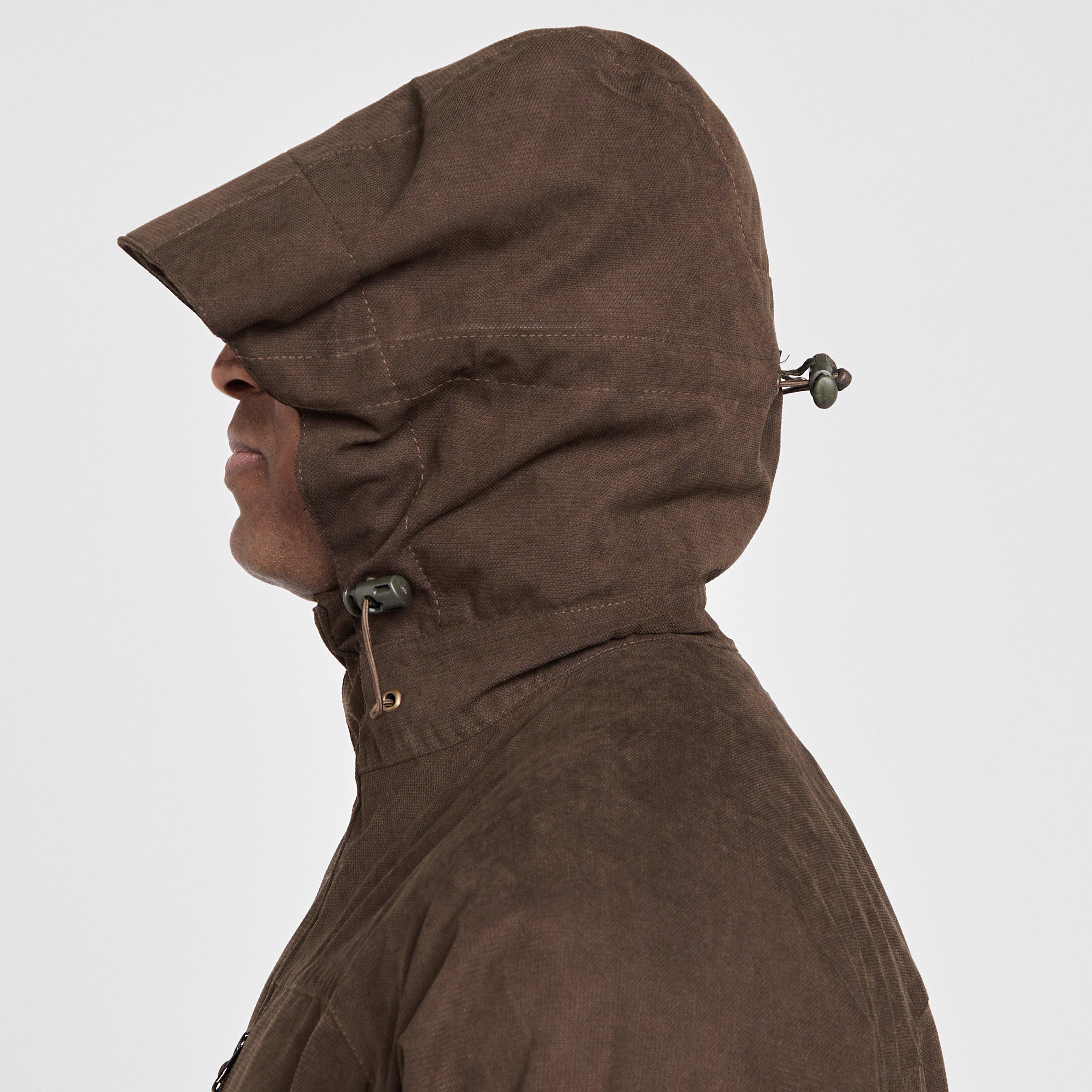 Mens Struther Waterproof Zip Jacket Dark Green