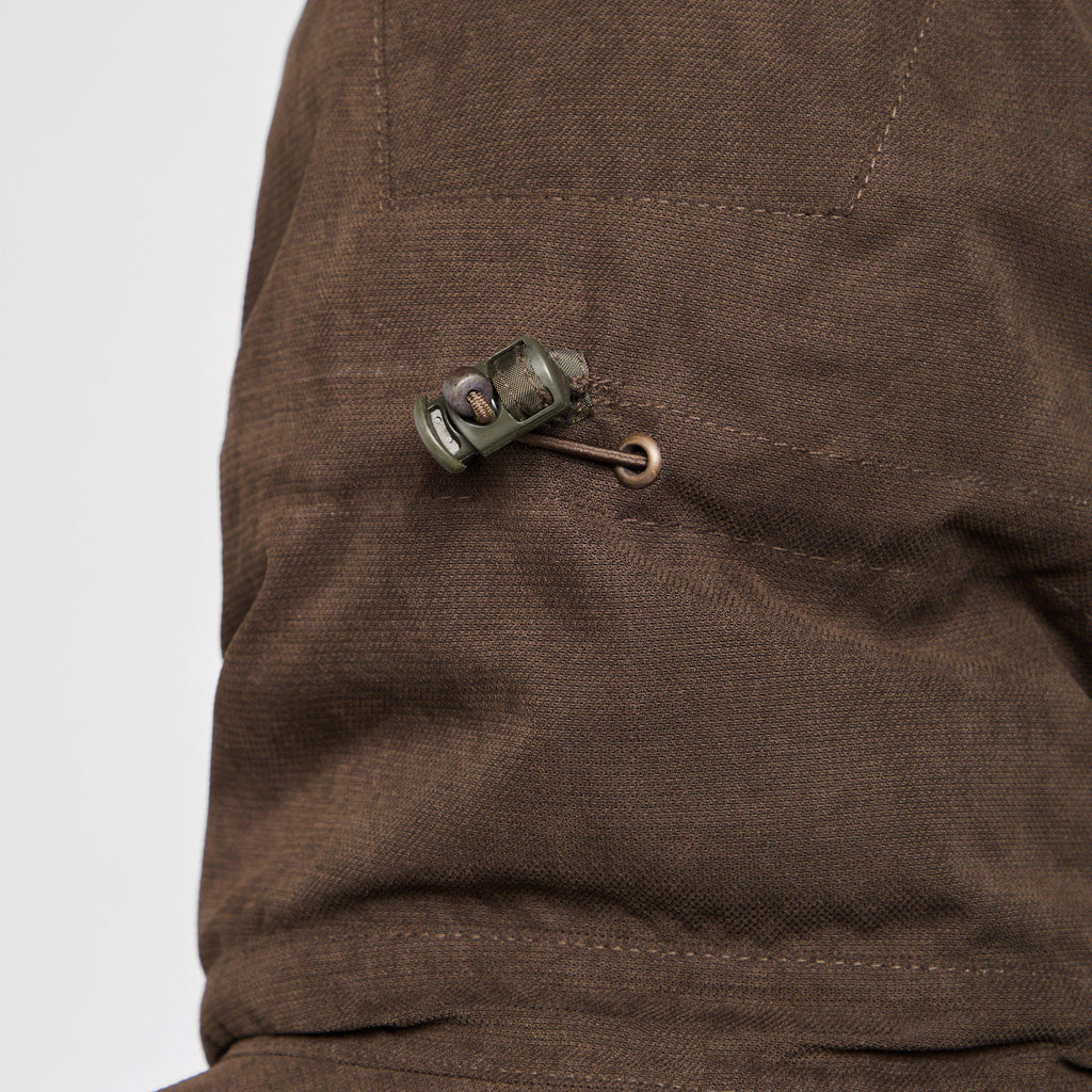 Mens Struther Waterproof Zip Jacket Dark Green