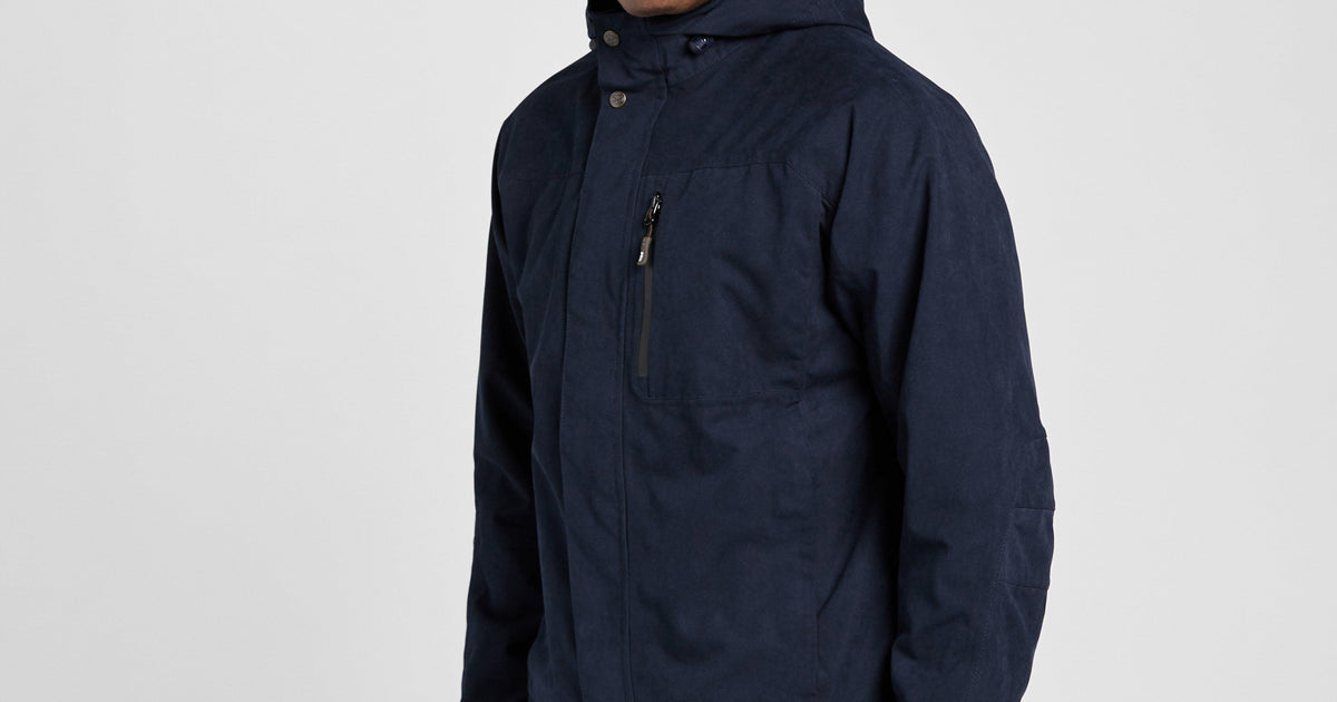 503161 Hoggs of Fife Mens Struther Waterproof Zip Jacket Navy – Naylors