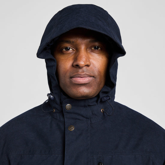 Mens Struther Waterproof Zip Jacket Navy