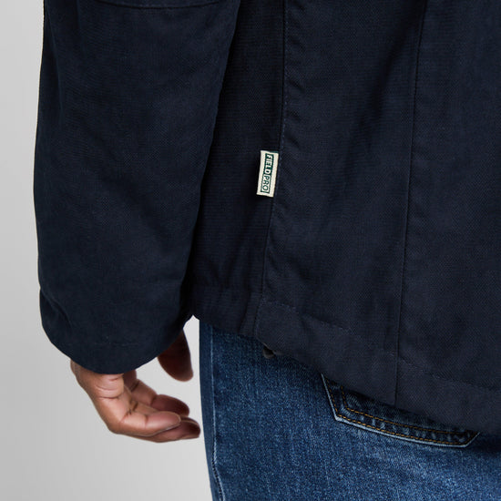 Mens Struther Waterproof Zip Jacket Navy