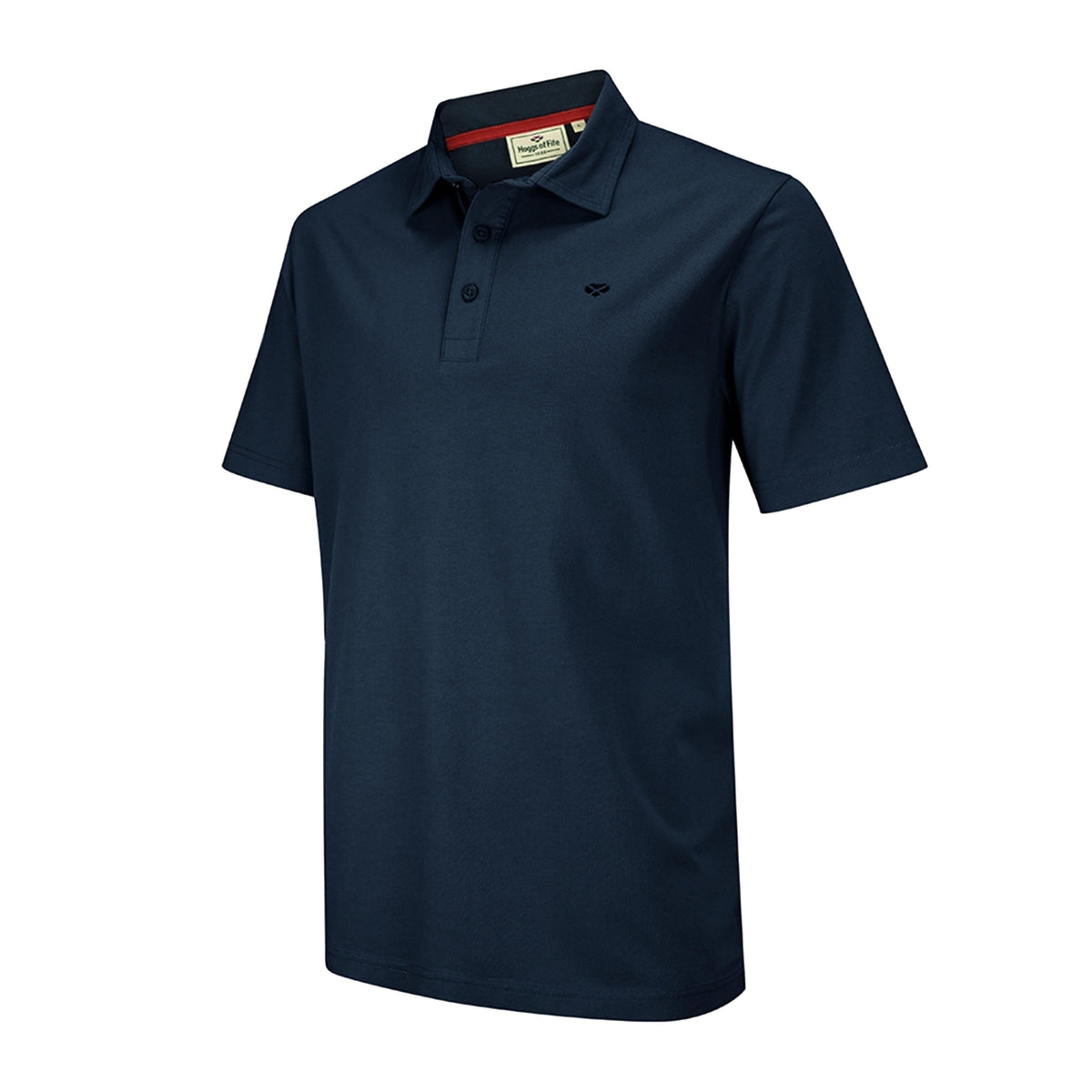 Mens Crail Jersey Polo Shirt Navy