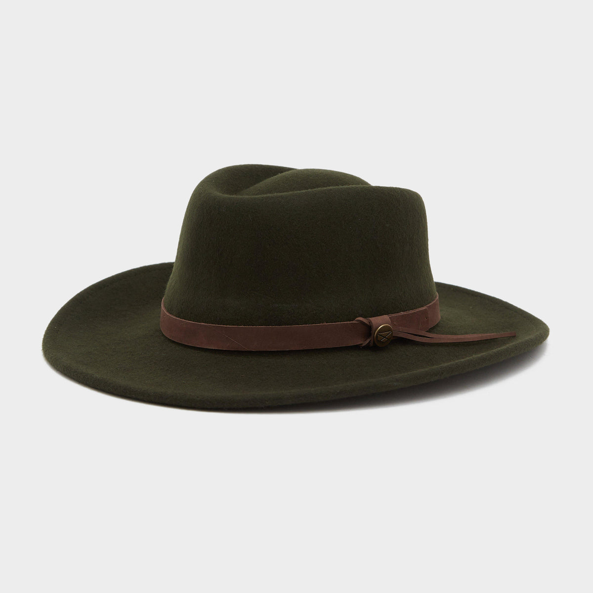 Perth Crushable Felt Hat Olive