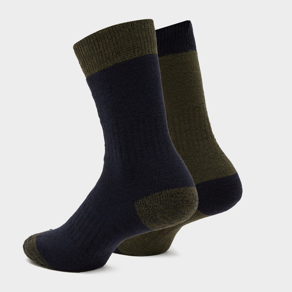 Country Short Socks 2 Packs Dark Navy/Dark Green