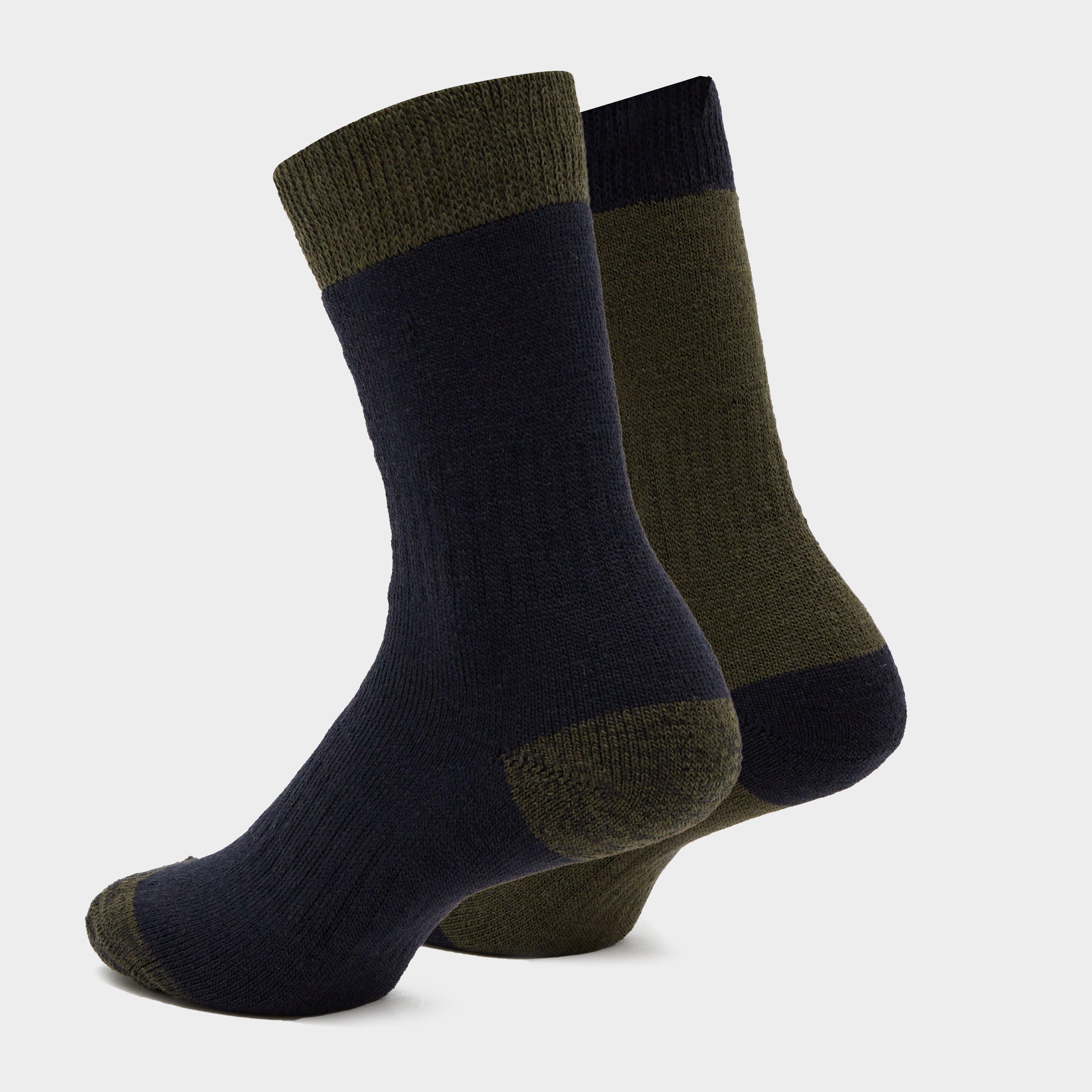 Country Short Socks 2 Packs Dark Navy/Dark Green