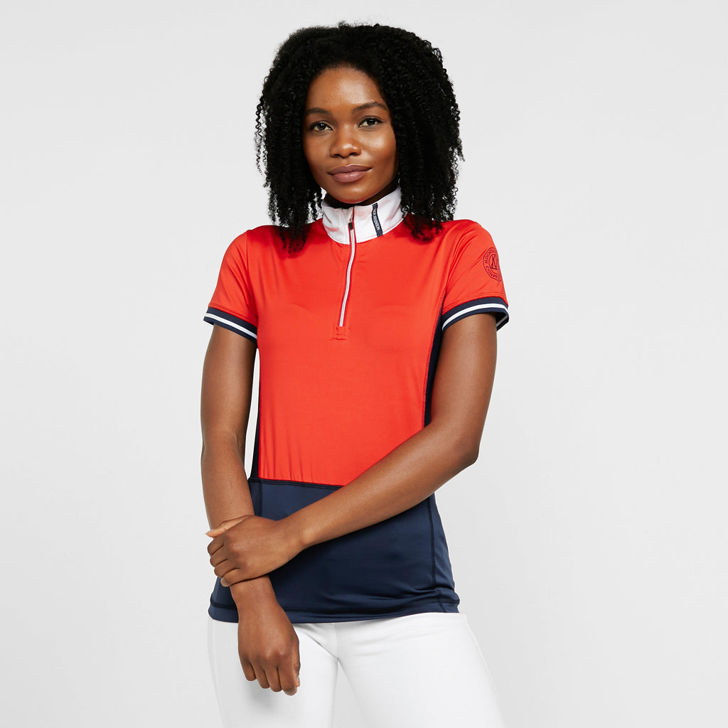 Womens Brilliant Event Shirt Intense Red