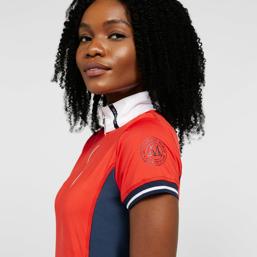 Womens Brilliant Event Shirt Intense Red