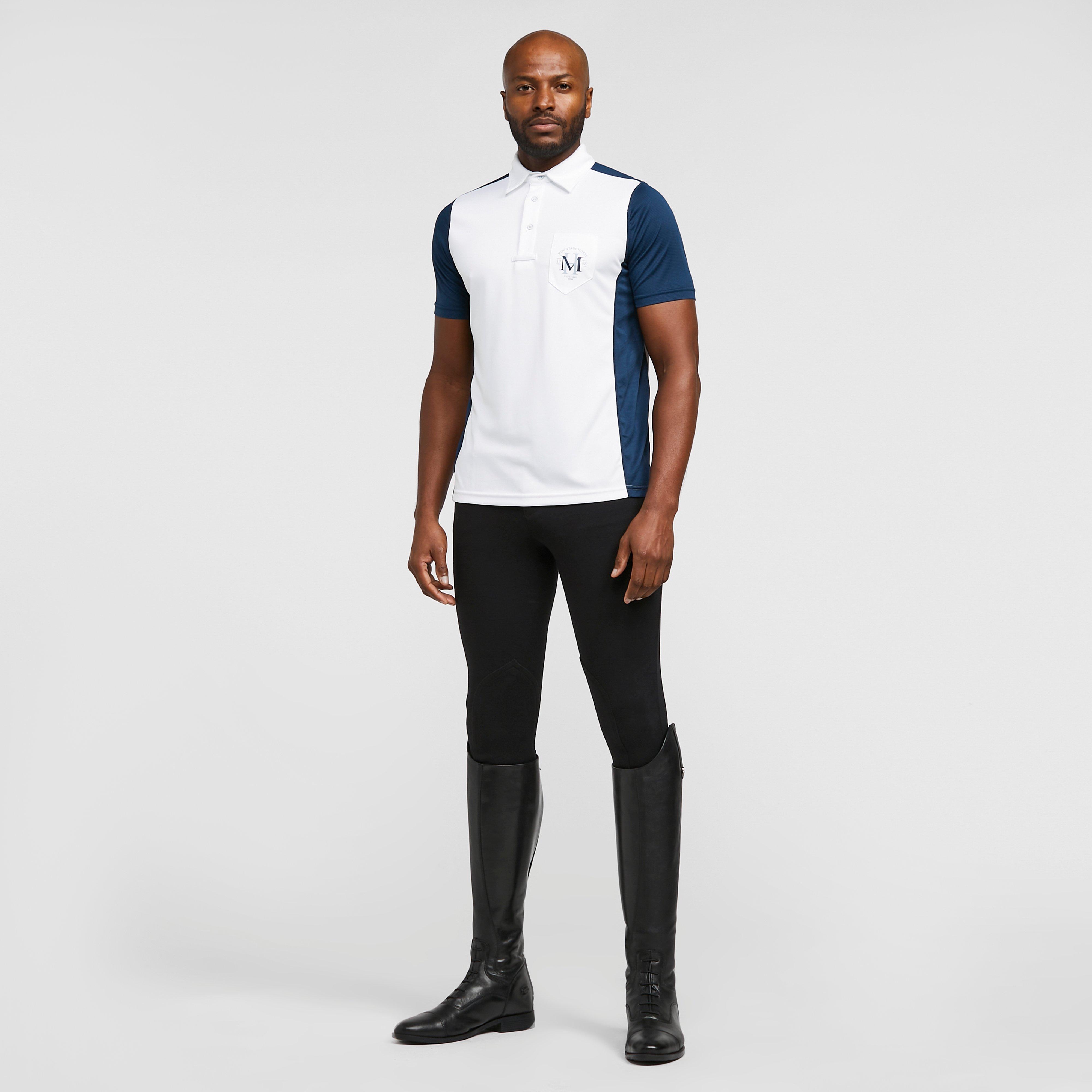 Mens Scott Tech Top White/Navy