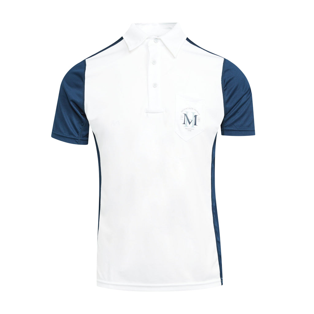 Mens Scott Tech Top White/Navy