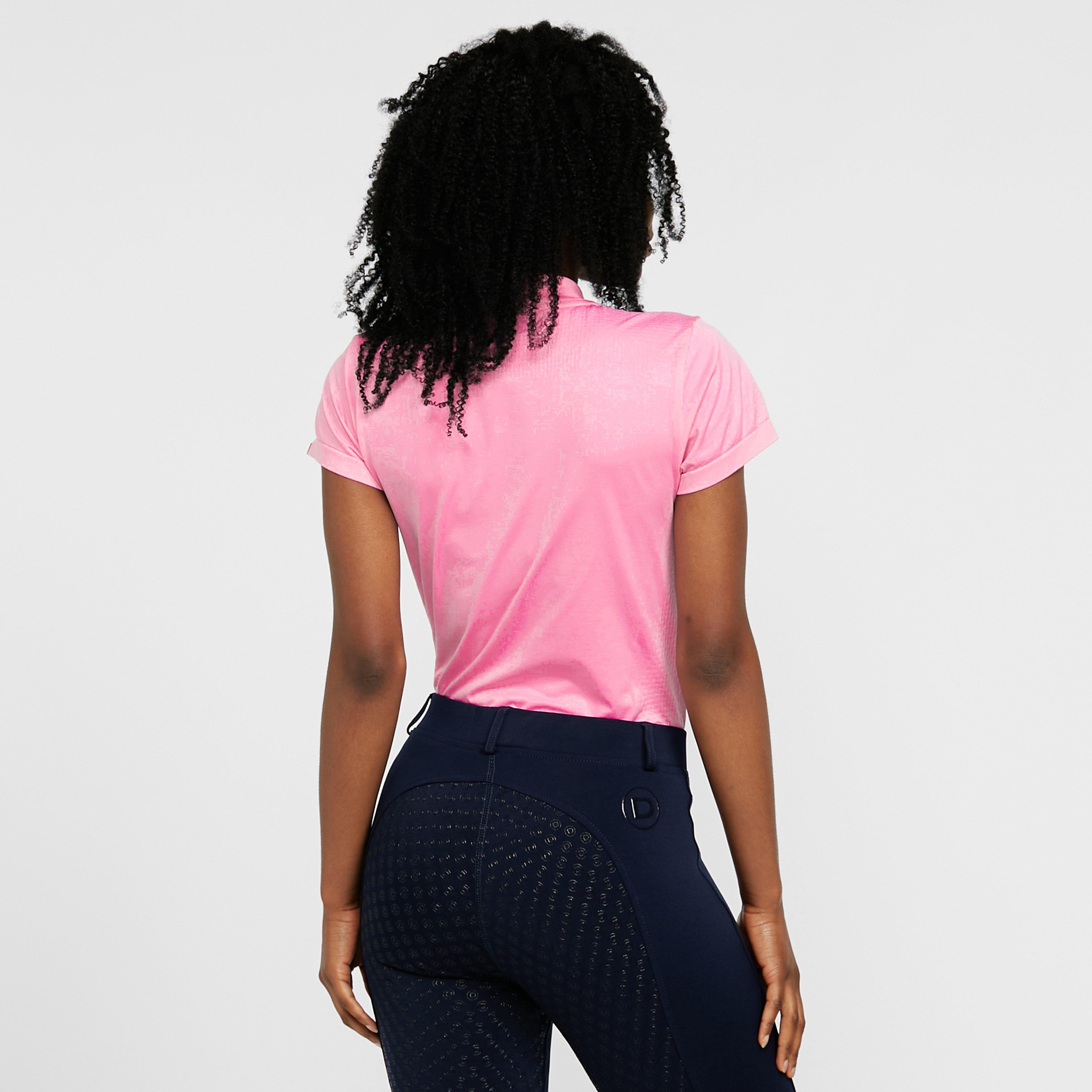 Womens Charm Tech Top Pink