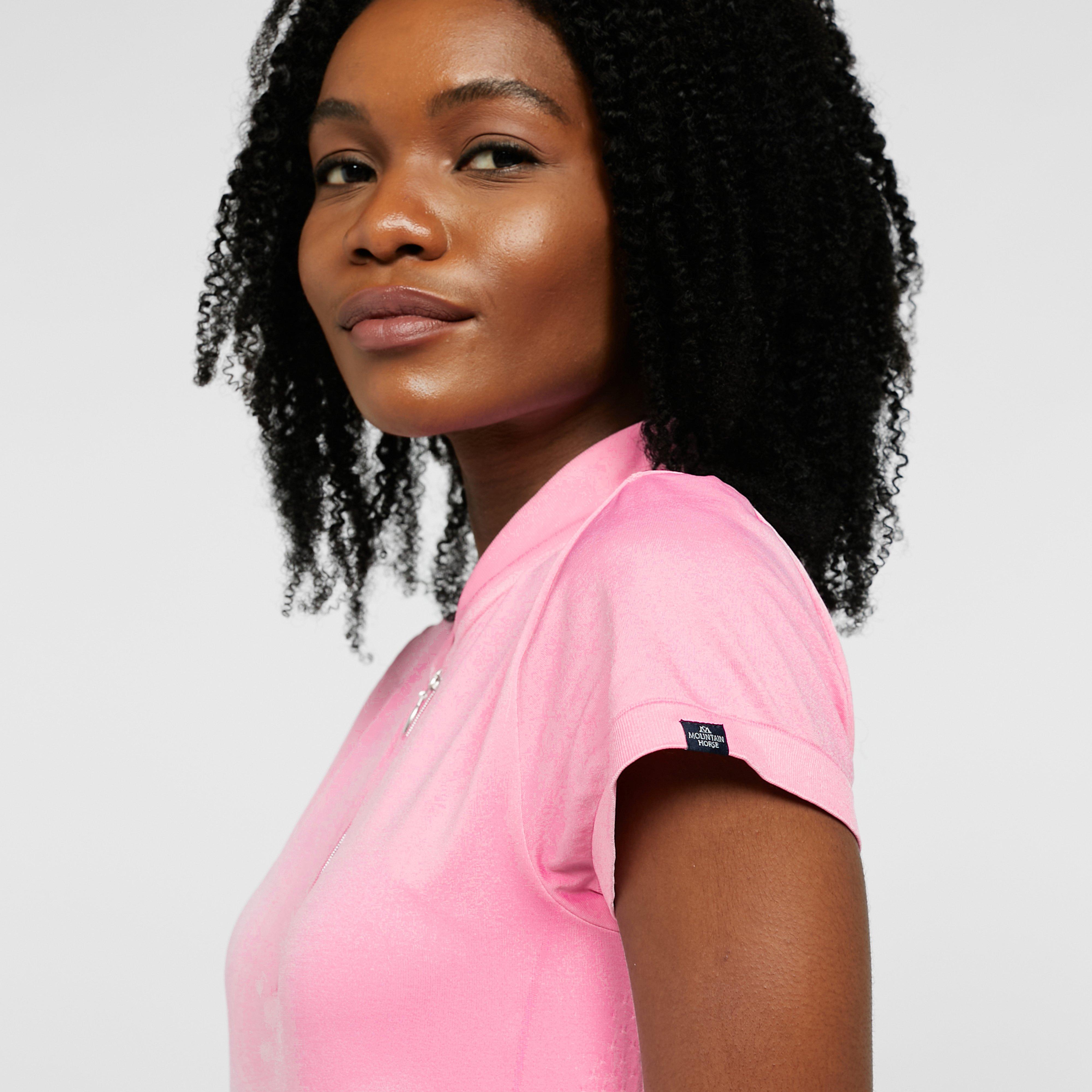 Womens Charm Tech Top Pink