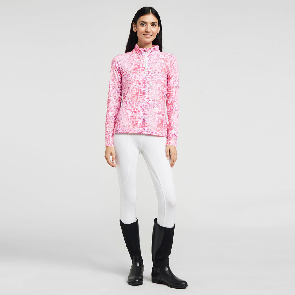 Womens Rosa Tech Top Pink