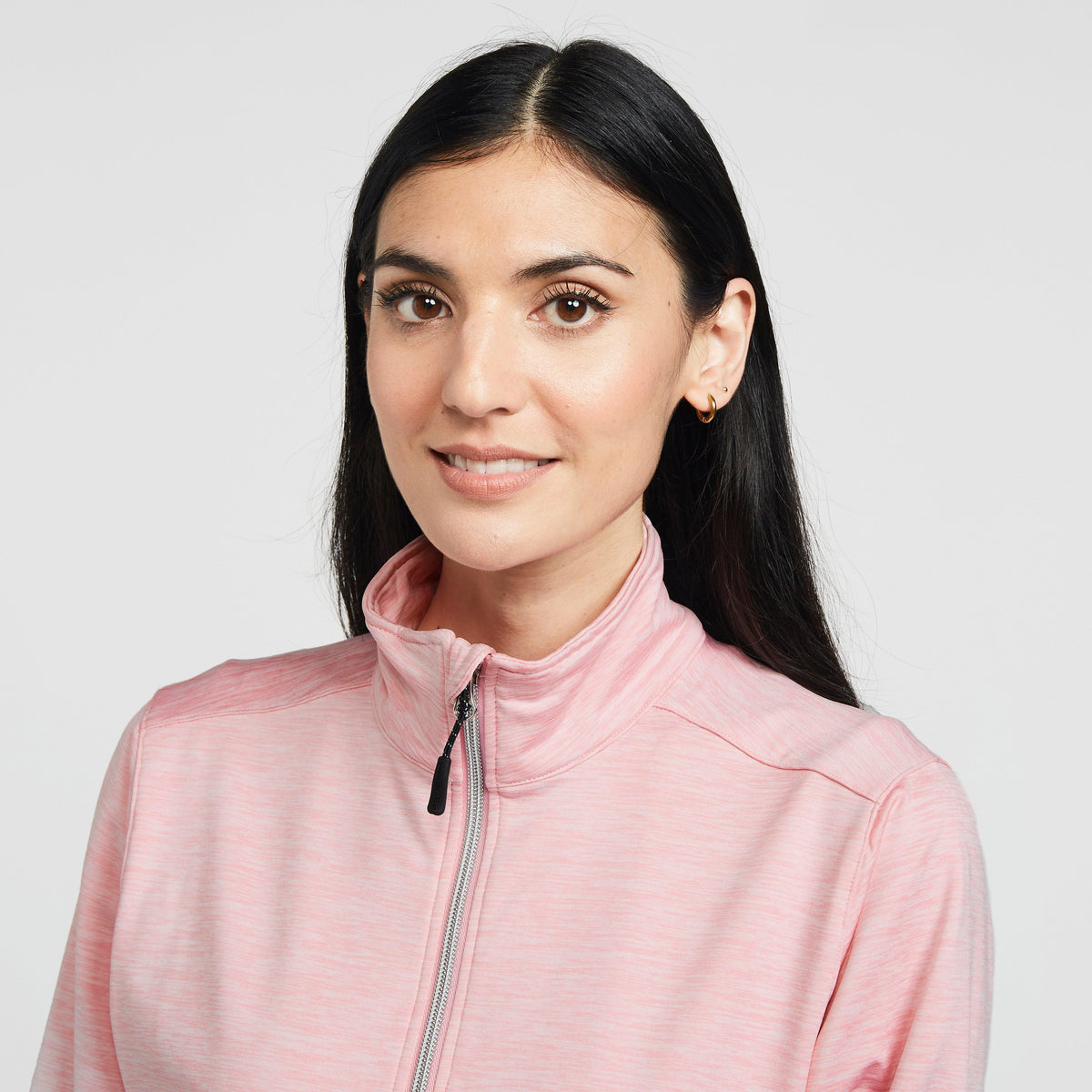 Womens Unify Technical Fleece Pink