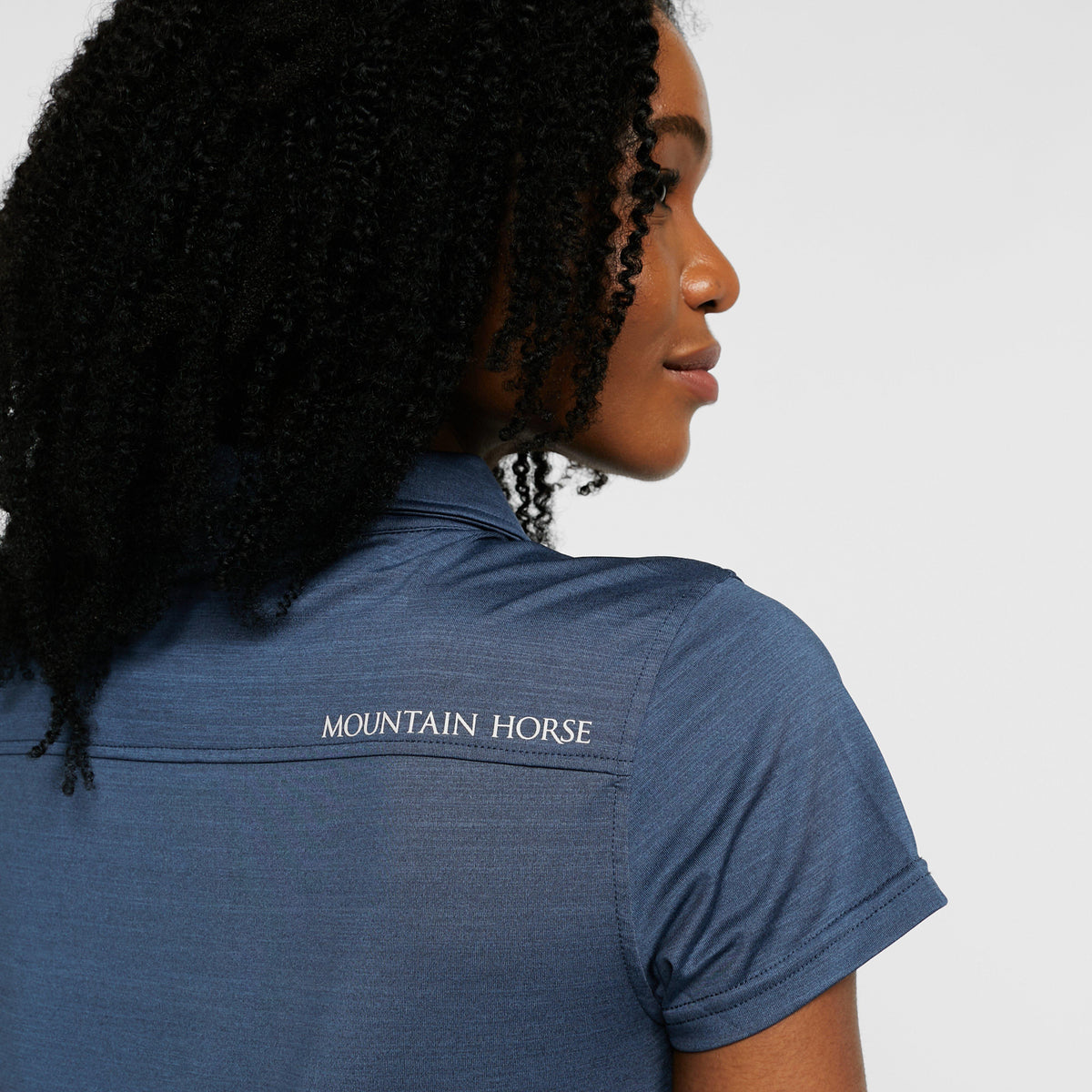 Womens Team Polo Navy