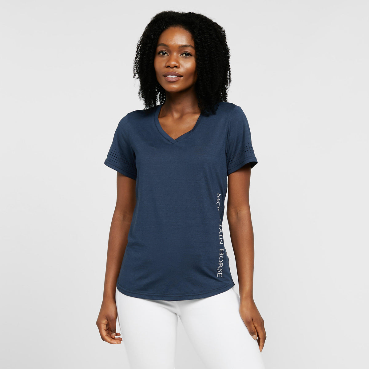 Womens Tyra Tech Top Navy
