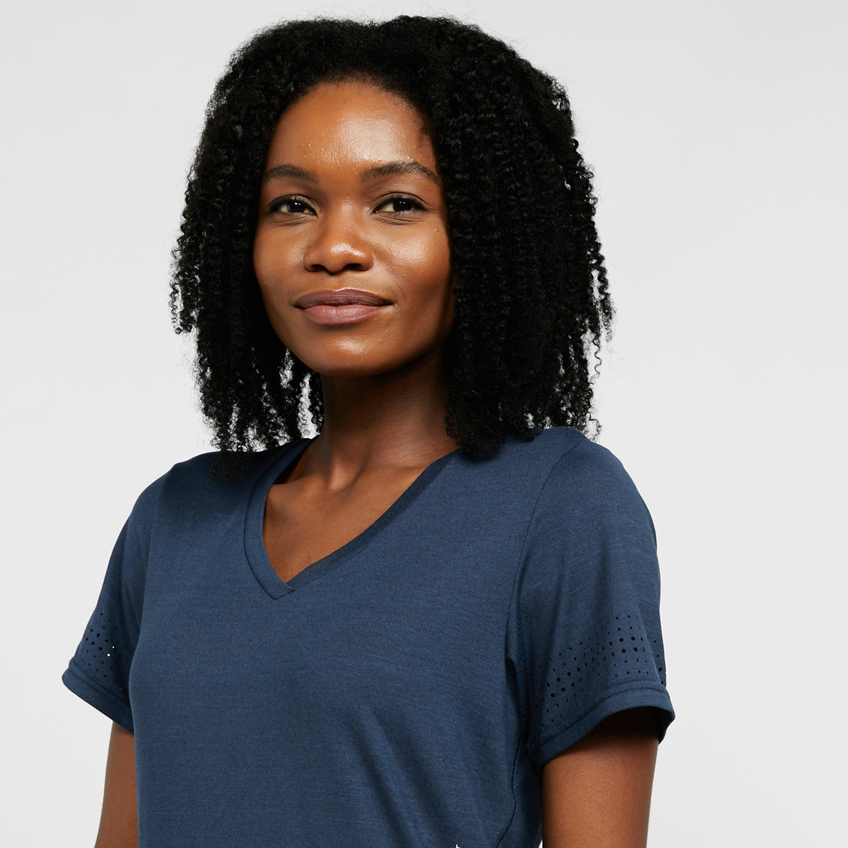 Womens Tyra Tech Top Navy