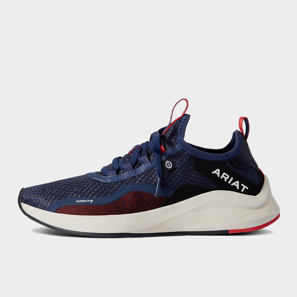 Womens Ignite Lace Trainers Team Navy