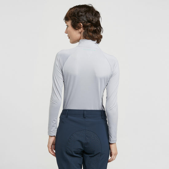Womens Newbury Long Sleeve Base Layer Grey