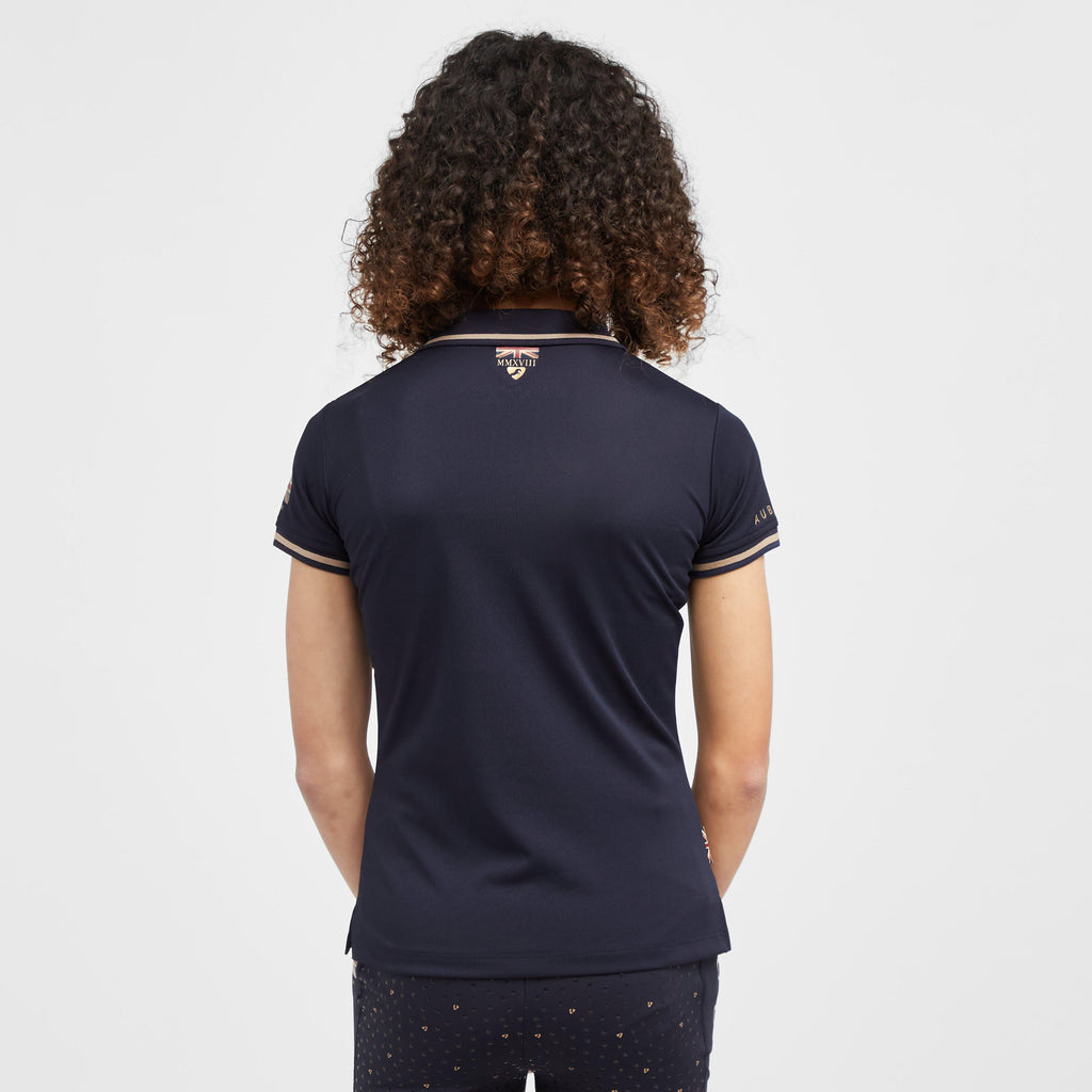 Childs Team Tech Polo Shirt Navy