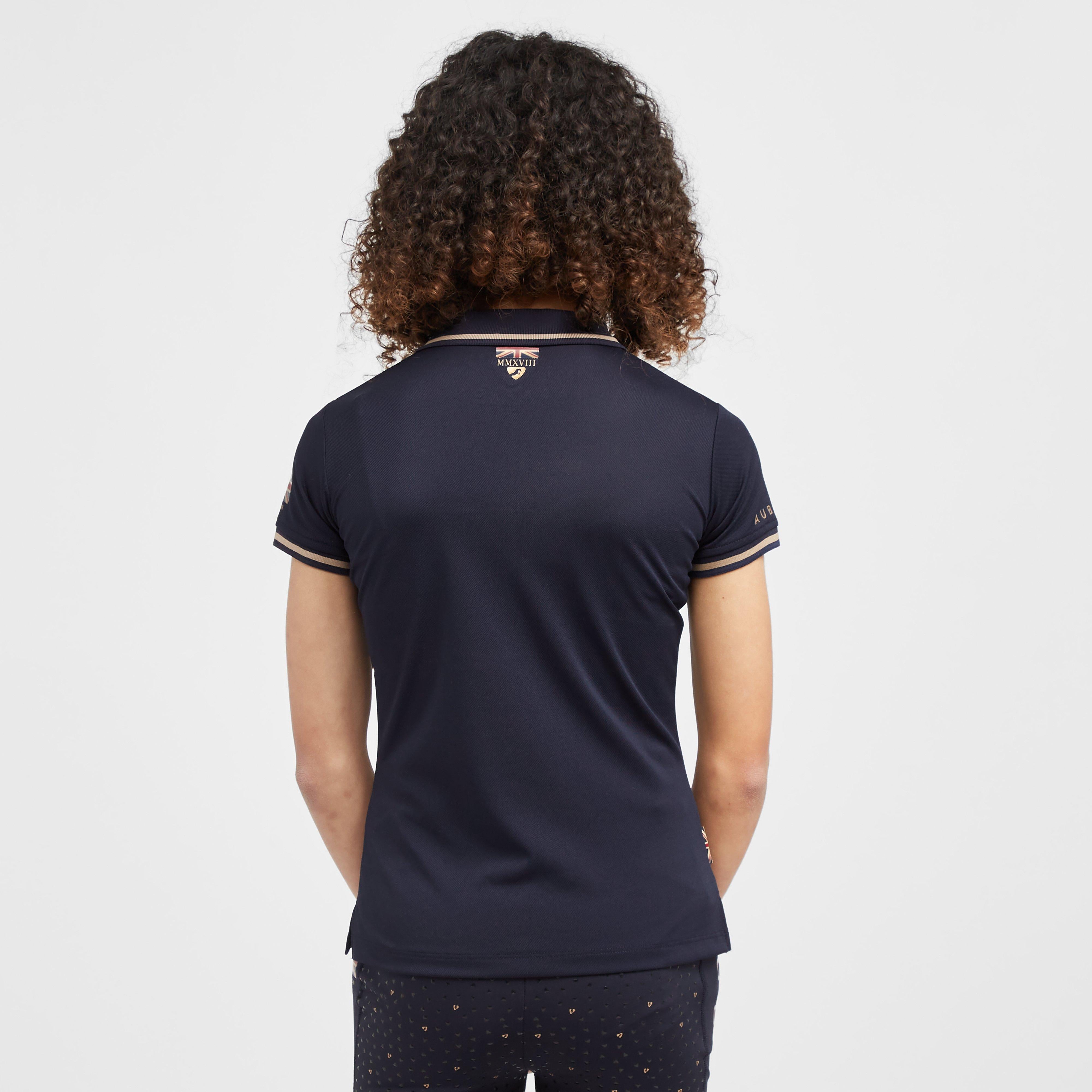 Childs Team Tech Polo Shirt Navy