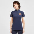 Womens Team Short Sleeve Base Layer Navy