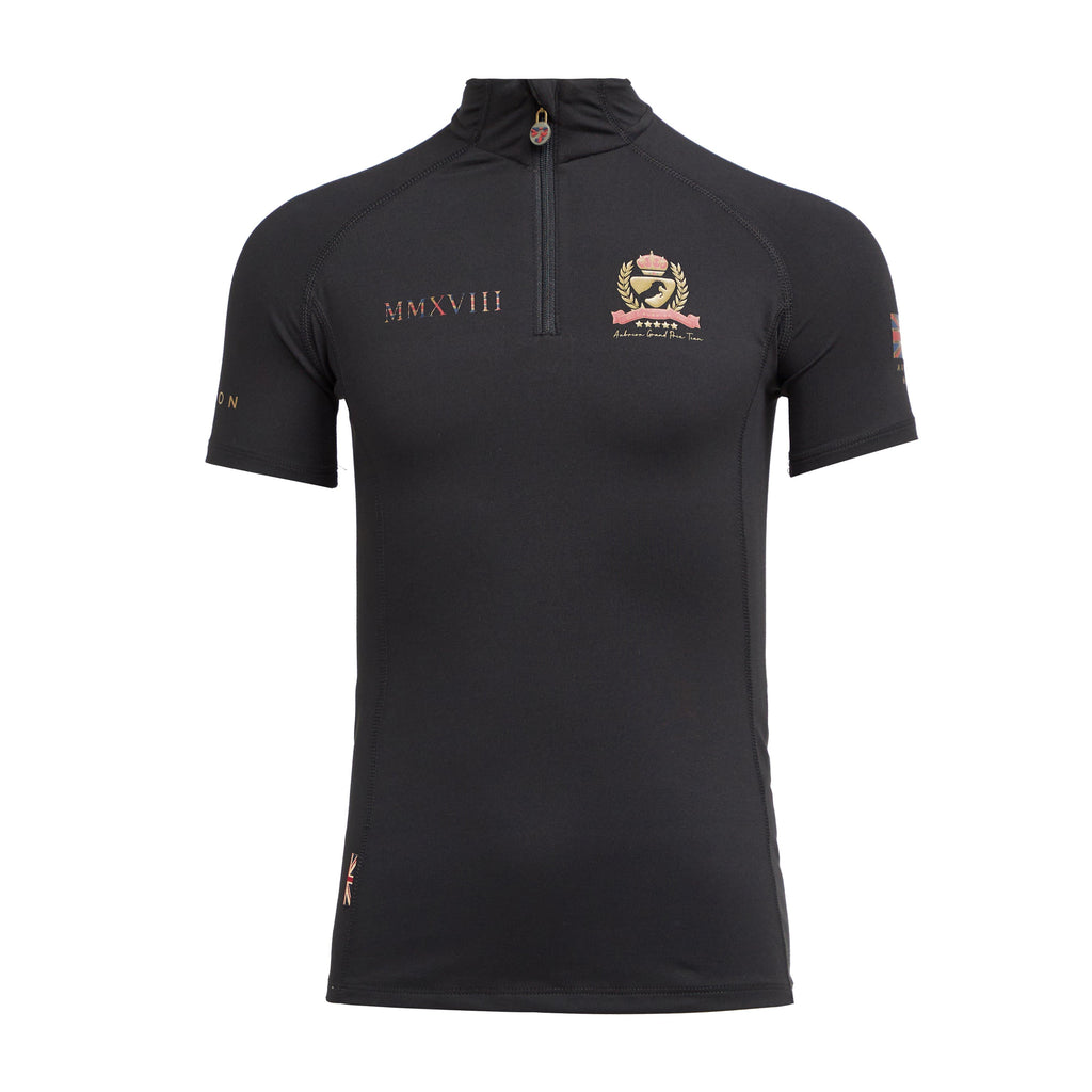 Childs Team Short Sleeve Base Layer Black