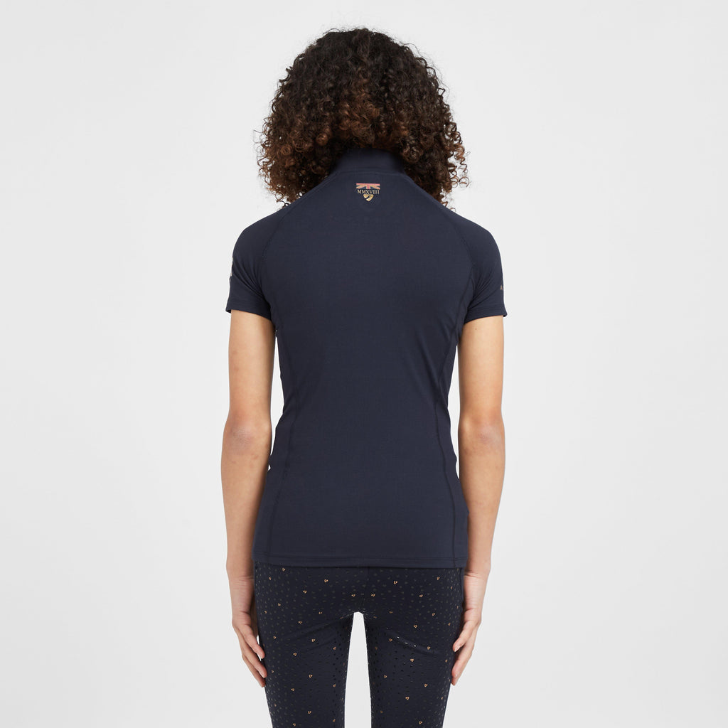 Childs Team Short Sleeve Base Layer Navy