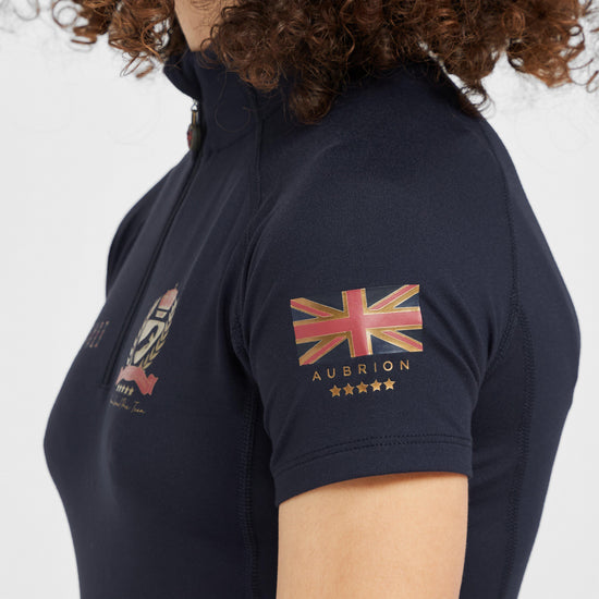 Childs Team Short Sleeve Base Layer Navy