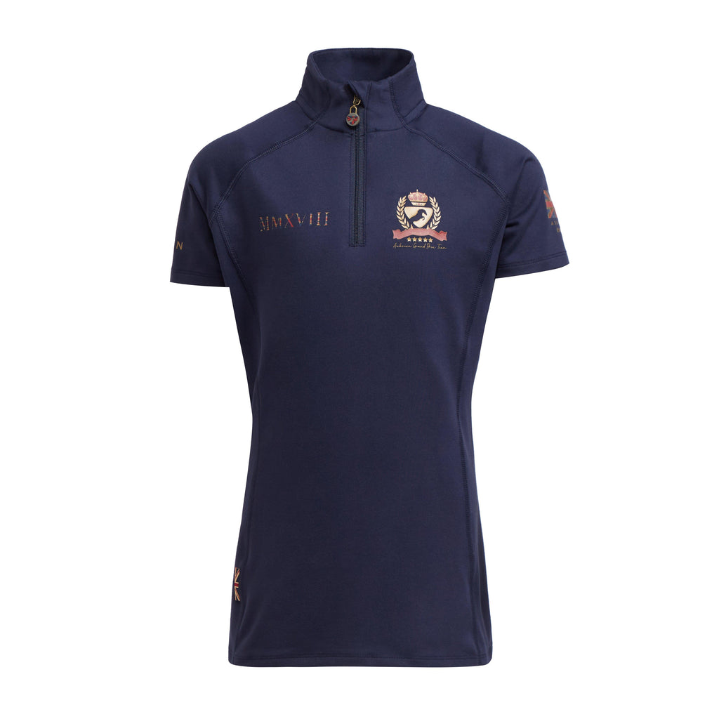 Childs Team Short Sleeve Base Layer Navy