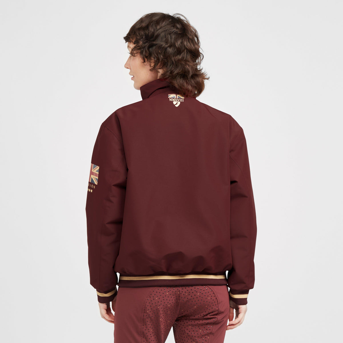Womens Team Jacket Burgundy