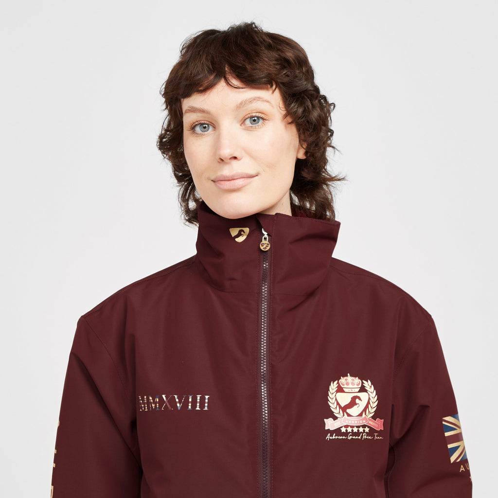 Womens Team Jacket Burgundy