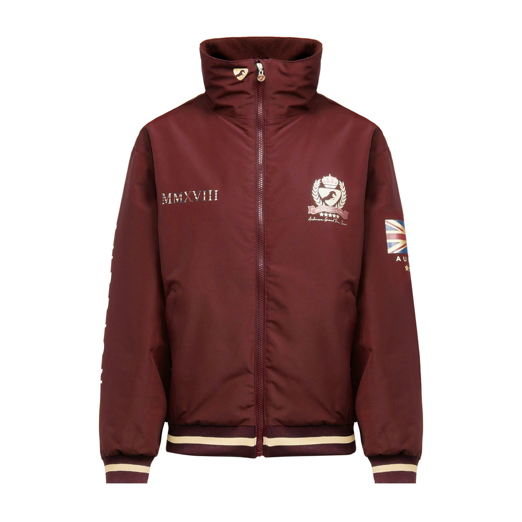Womens Team Jacket Burgundy