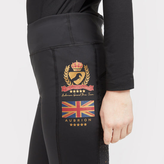 Womens Team Riding Tights Black
