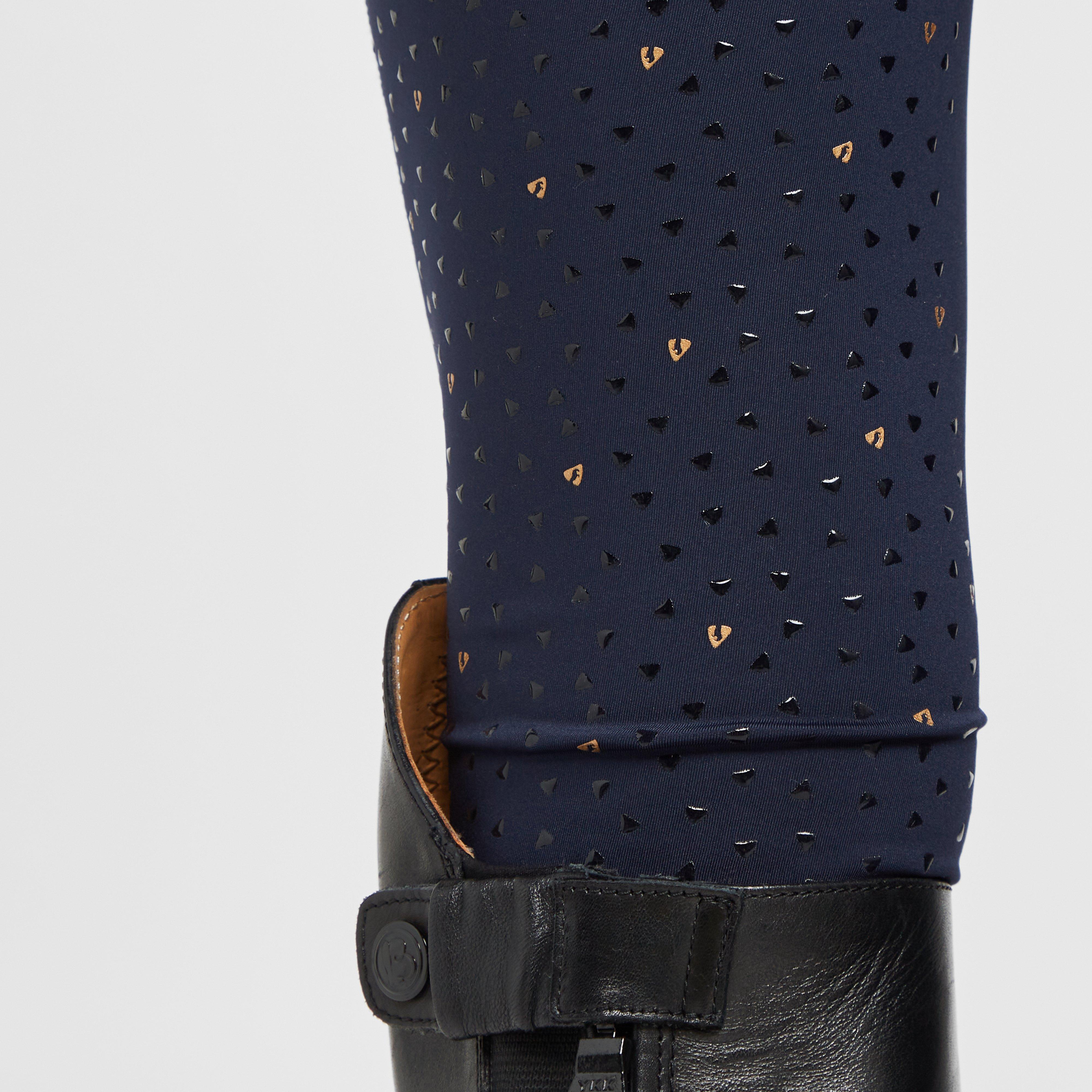 Childs Team Riding Tights Navy