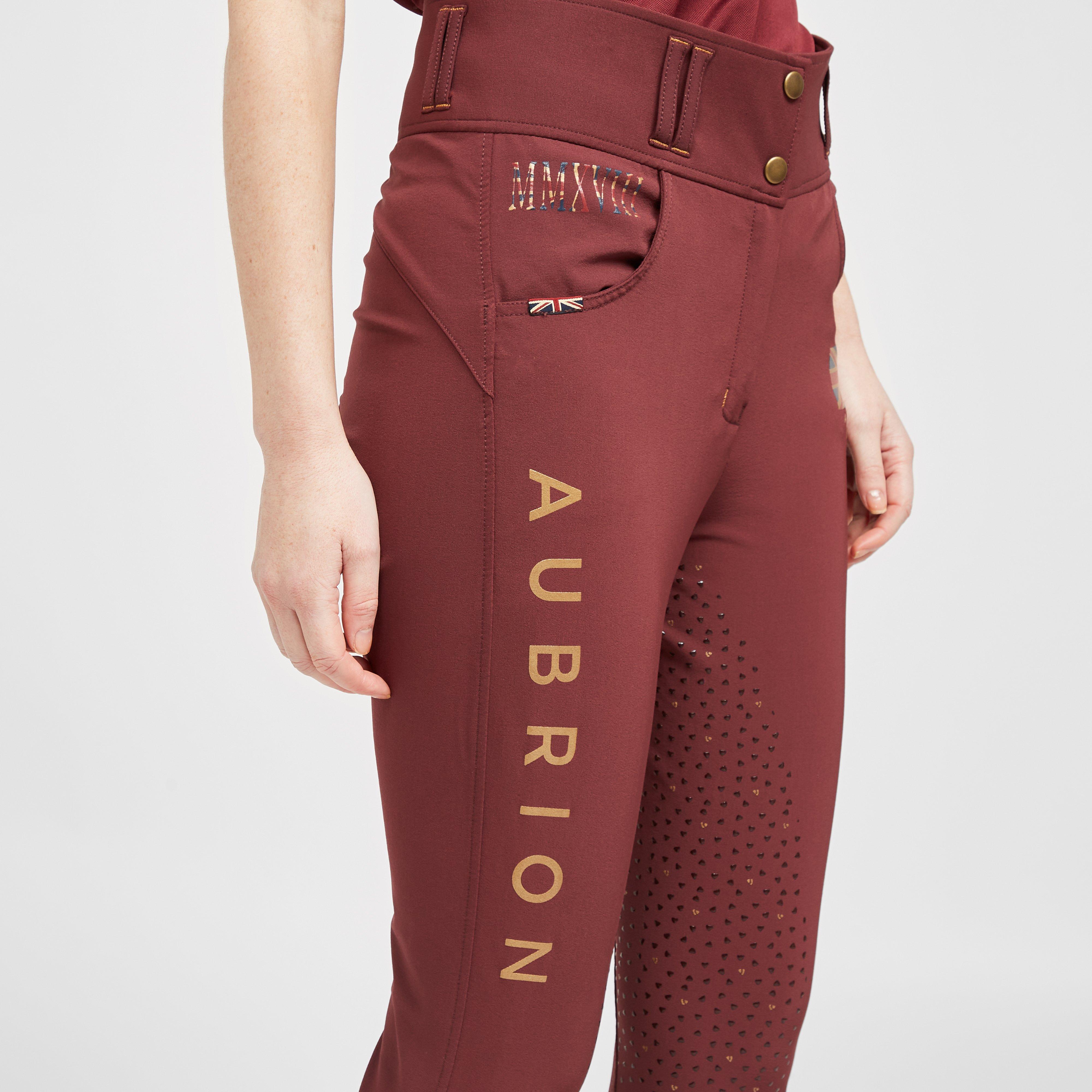 Womens Team Breeches Burgundy