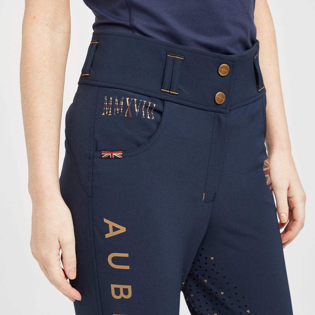 Womens Team Breeches Navy